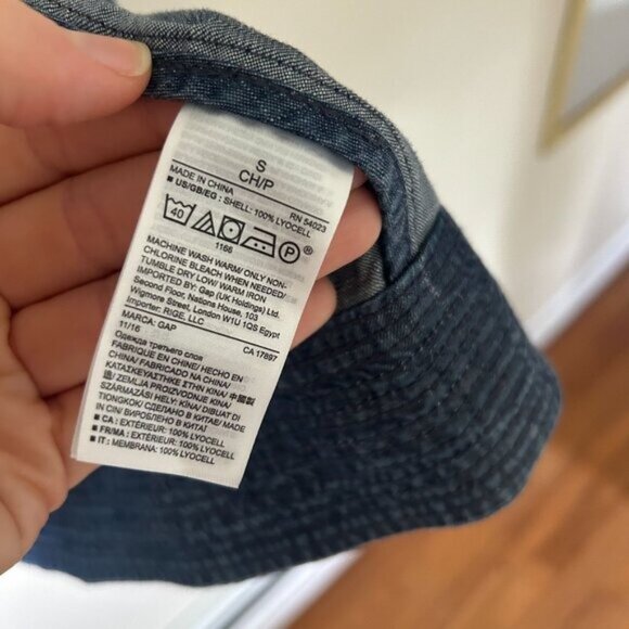 Vintage Gap Blue Sleeveless Open Front Vest Cardigan With Pockets S 100% Lyocell - Picture 5 of 10